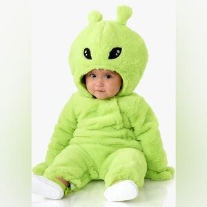 Pottery Barn Kids Green Alien Costume